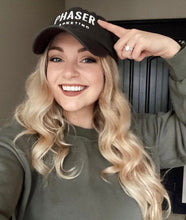 Load image into Gallery viewer, Olivia Eggebraaten wearing the 2nd Edition Phaser Marketing Hat! Olivia designed this hat!