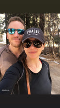 Load image into Gallery viewer, Sara and Freddy out for a stroll! Sara is wearing our 2nd edition phaser marketing hat
