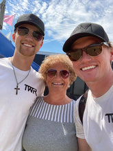 Load image into Gallery viewer, Luke, Lana and Clay at the Turf Wars summer event