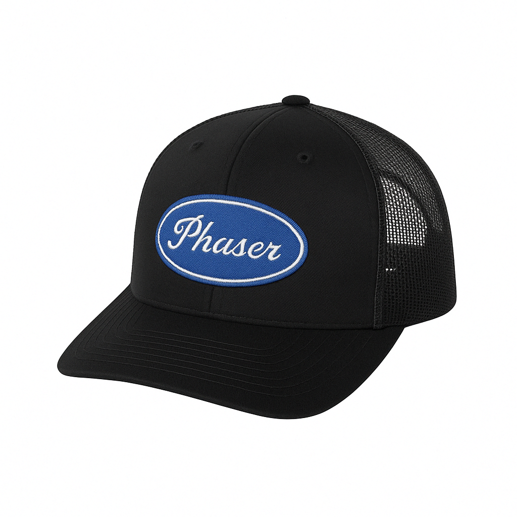 Phaser Black-n-Blue Hat