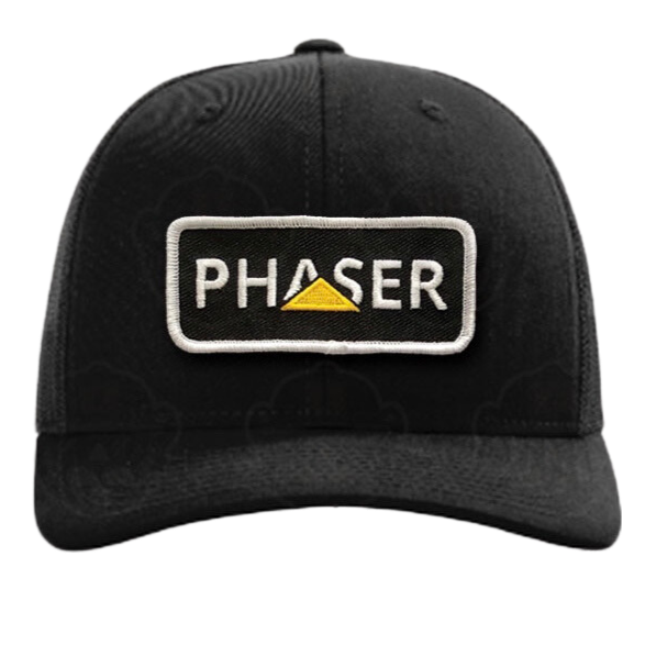 Phaser DAWG hat - Richardson 112 black/black