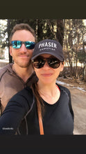 Load image into Gallery viewer, Sara and Freddy out for a stroll! Sara is wearing our 2nd edition phaser marketing hat
