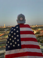 Load image into Gallery viewer, Bruce Lemon sporting the American Flag and our 3rd Edition Patch Hat
